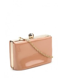 Светло-коричневый кожаный клатч от Eternel