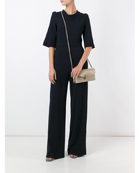 Светло-коричневый кожаный клатч от Valextra