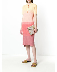 Светло-коричневый кожаный клатч от Rebecca Minkoff