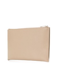 Мужской светло-коричневый кожаный мужской клатч от Saint Laurent