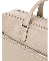 Светло-коричневый кожаный портфель от Valextra