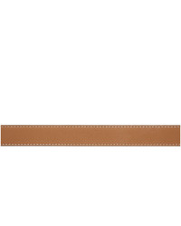 Мужской светло-коричневый кожаный ремень от Loewe