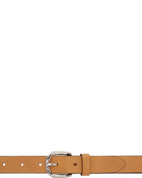 Женский светло-коричневый кожаный ремень от Isabel Marant
