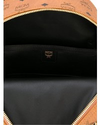 Мужской светло-коричневый кожаный рюкзак от MCM