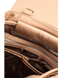 Женский светло-коричневый кожаный рюкзак от Baldinini