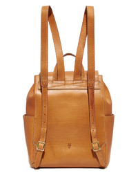 Женский светло-коричневый кожаный рюкзак от Frye