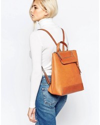 Женский светло-коричневый кожаный рюкзак от Fiorelli