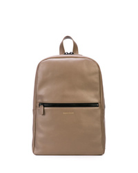 Мужской светло-коричневый кожаный рюкзак от Common Projects