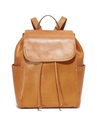 Женский светло-коричневый кожаный рюкзак от Frye