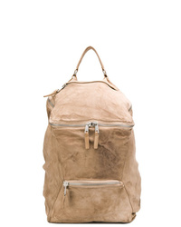 Мужской светло-коричневый кожаный рюкзак от Giorgio Brato
