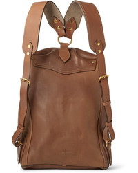 Мужской светло-коричневый кожаный рюкзак от Bill Amberg