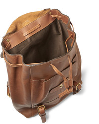 Мужской светло-коричневый кожаный рюкзак от Bill Amberg