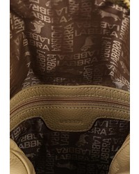 Женский светло-коричневый кожаный рюкзак от Labbra