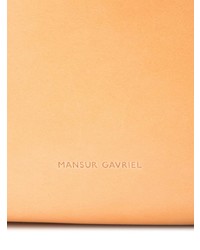 Мужской светло-коричневый кожаный рюкзак от Mansur Gavriel