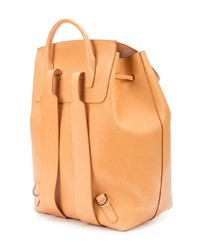 Мужской светло-коричневый кожаный рюкзак от Mansur Gavriel