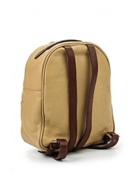 Женский светло-коричневый кожаный рюкзак от Le camp