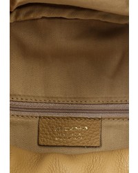 Женский светло-коричневый кожаный рюкзак от Le camp