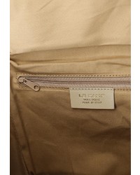 Женский светло-коричневый кожаный рюкзак от Le camp