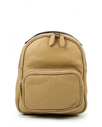 Женский светло-коричневый кожаный рюкзак от Le camp