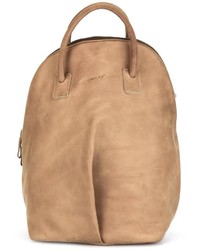 Женский светло-коричневый кожаный рюкзак от Marsèll