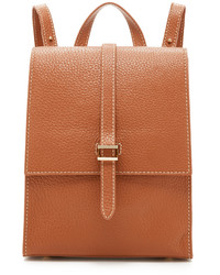 Женский светло-коричневый кожаный рюкзак от Meli-Melo