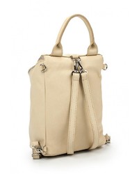 Женский светло-коричневый кожаный рюкзак от Moronero