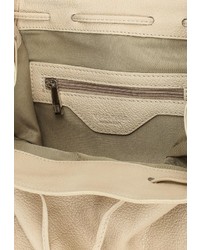 Женский светло-коричневый кожаный рюкзак от Moronero