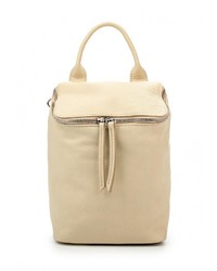 Женский светло-коричневый кожаный рюкзак от Moronero