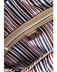 Женский светло-коричневый кожаный рюкзак от Nano de la Rosa