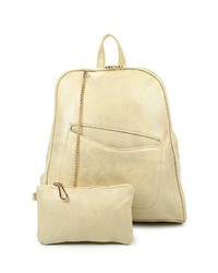 Женский светло-коричневый кожаный рюкзак от Ors Oro