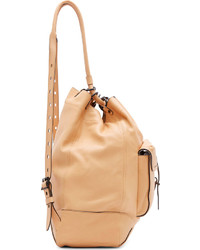 Женский светло-коричневый кожаный рюкзак от Rag and Bone