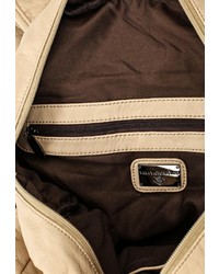 Женский светло-коричневый кожаный рюкзак от Vera Victoria Vito