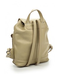 Женский светло-коричневый кожаный рюкзак от Zatchels