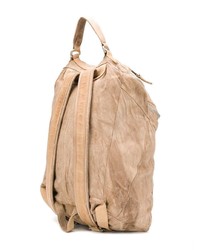 Мужской светло-коричневый кожаный рюкзак от Giorgio Brato