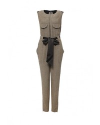 Светло-коричневый комбинезон от D.VA