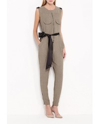 Светло-коричневый комбинезон от D.VA