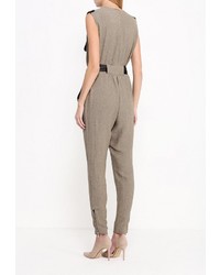 Светло-коричневый комбинезон от D.VA