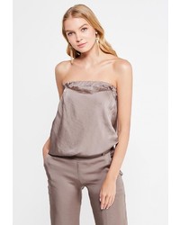 Светло-коричневый комбинезон от Levall