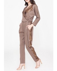 Светло-коричневый комбинезон от Lucky Move