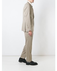 Светло-коричневый костюм от Fashion Clinic Timeless