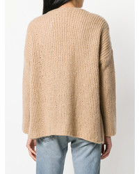 Женский светло-коричневый открытый кардиган от Incentive! Cashmere