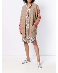 Женский светло-коричневый открытый кардиган от By Malene Birger