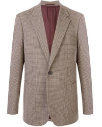 Мужской светло-коричневый пиджак в клетку от Kolor