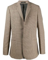 Мужской светло-коричневый пиджак в клетку от Paul Smith