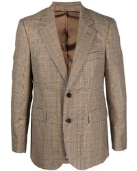 Мужской светло-коричневый пиджак в шотландскую клетку от PT TORINO