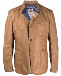 Мужской светло-коричневый пиджак с принтом от Junya Watanabe MAN