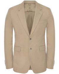 Мужской светло-коричневый пиджак от Alexander McQueen