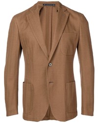 Мужской светло-коричневый пиджак от Bagnoli Sartoria Napoli