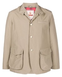 Мужской светло-коричневый пиджак от Baracuta