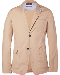 Мужской светло-коричневый пиджак от Beams
